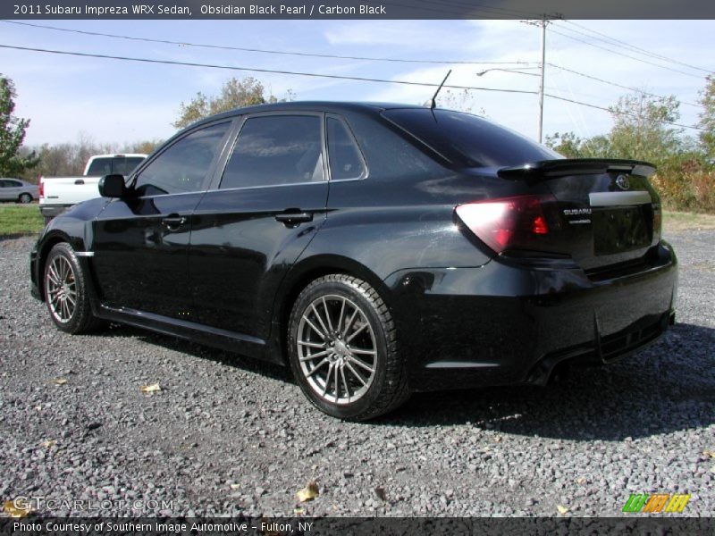 Obsidian Black Pearl / Carbon Black 2011 Subaru Impreza WRX Sedan