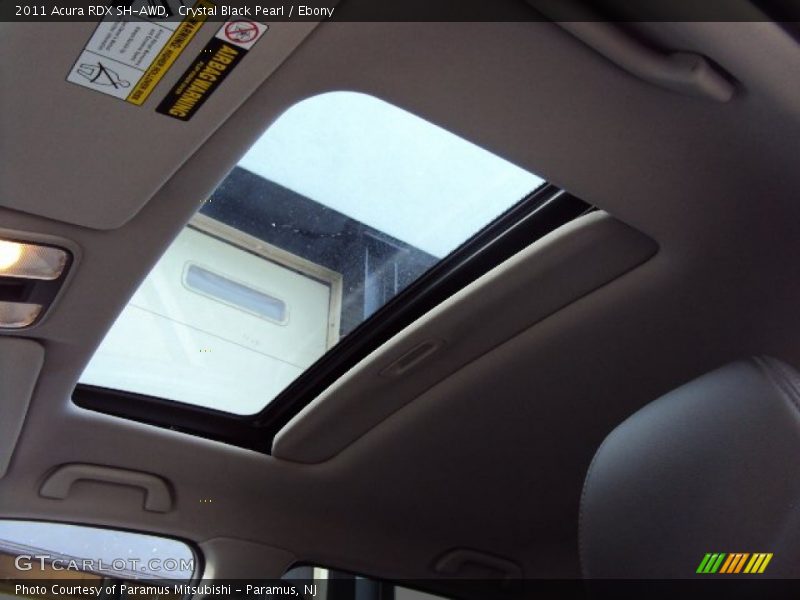 Crystal Black Pearl / Ebony 2011 Acura RDX SH-AWD