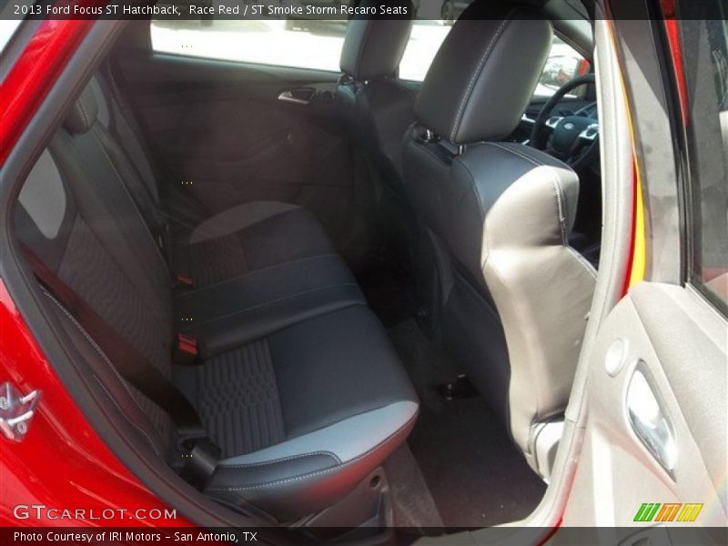 Rear Seat of 2013 Focus ST Hatchback