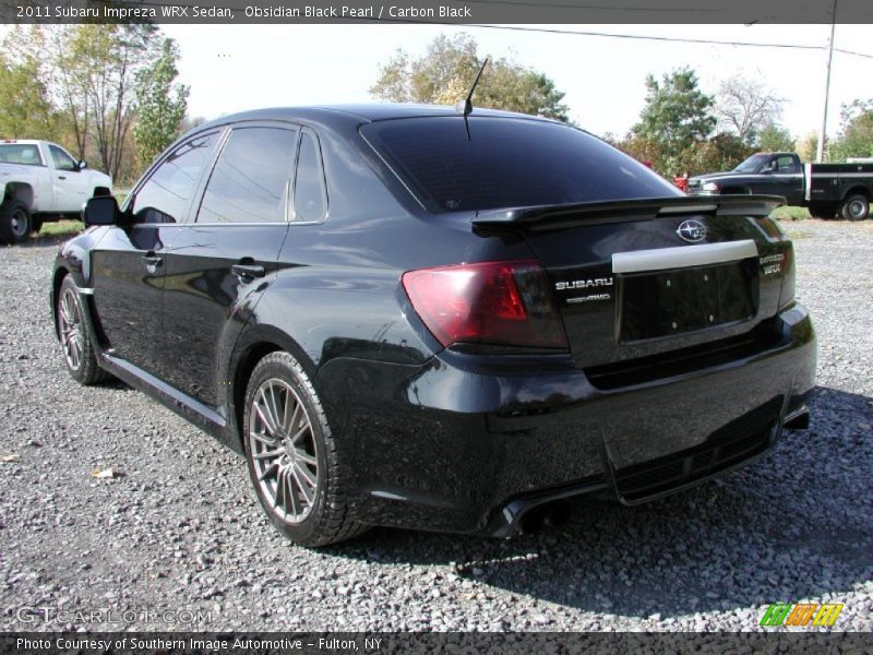 Obsidian Black Pearl / Carbon Black 2011 Subaru Impreza WRX Sedan