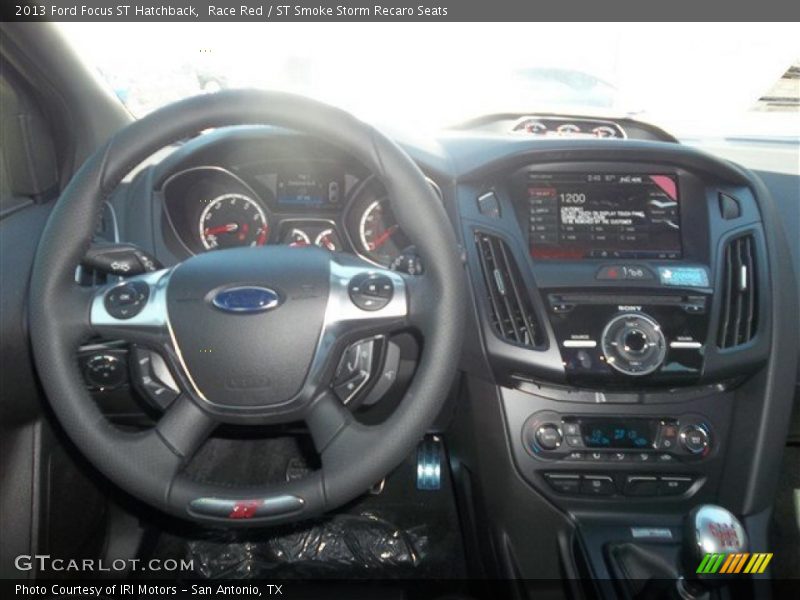 Dashboard of 2013 Focus ST Hatchback