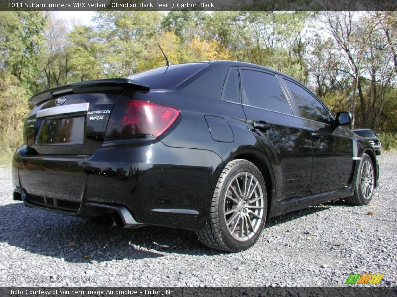 Obsidian Black Pearl / Carbon Black 2011 Subaru Impreza WRX Sedan