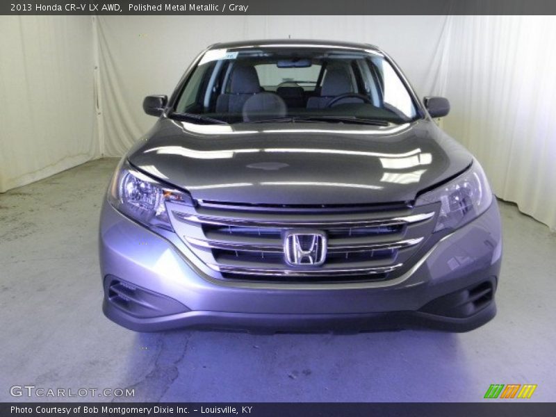 Polished Metal Metallic / Gray 2013 Honda CR-V LX AWD