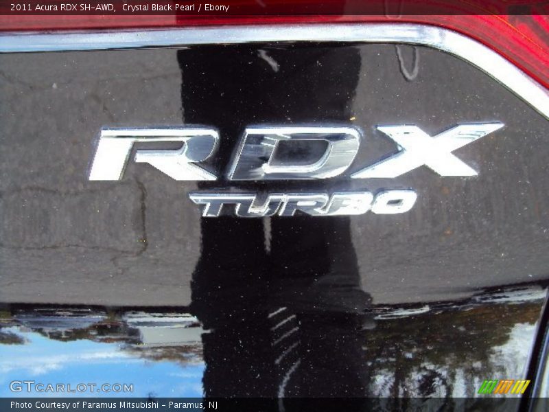 Crystal Black Pearl / Ebony 2011 Acura RDX SH-AWD