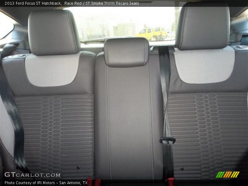 Race Red / ST Smoke Storm Recaro Seats 2013 Ford Focus ST Hatchback