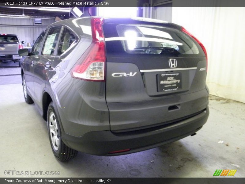 Polished Metal Metallic / Gray 2013 Honda CR-V LX AWD