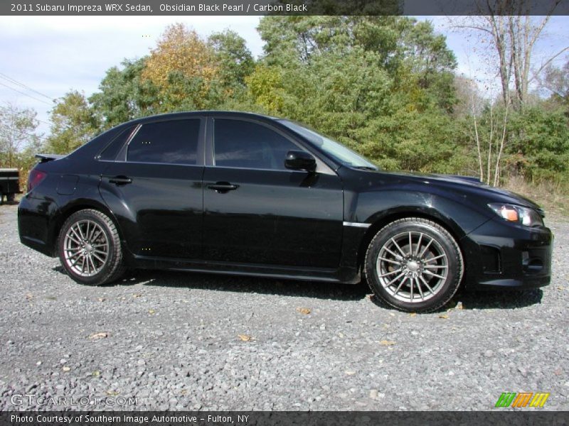 Obsidian Black Pearl / Carbon Black 2011 Subaru Impreza WRX Sedan