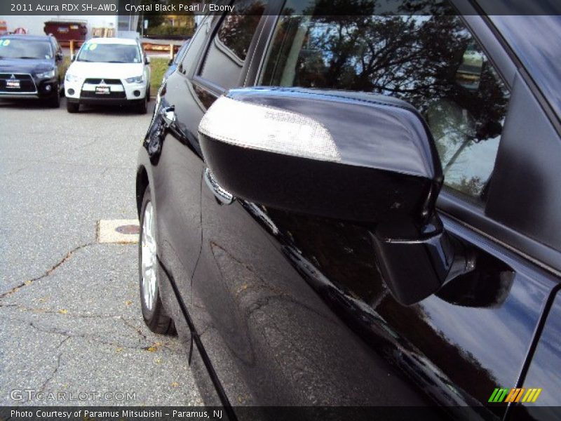 Crystal Black Pearl / Ebony 2011 Acura RDX SH-AWD