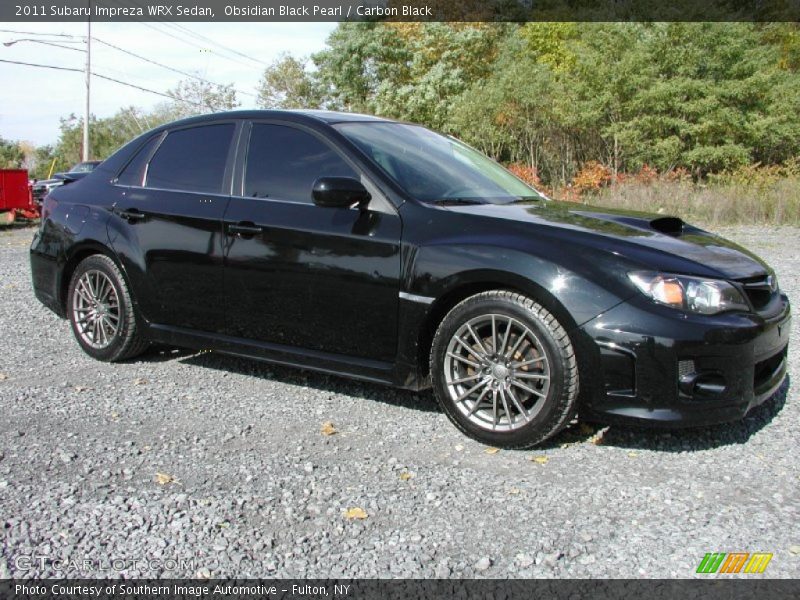 Obsidian Black Pearl / Carbon Black 2011 Subaru Impreza WRX Sedan