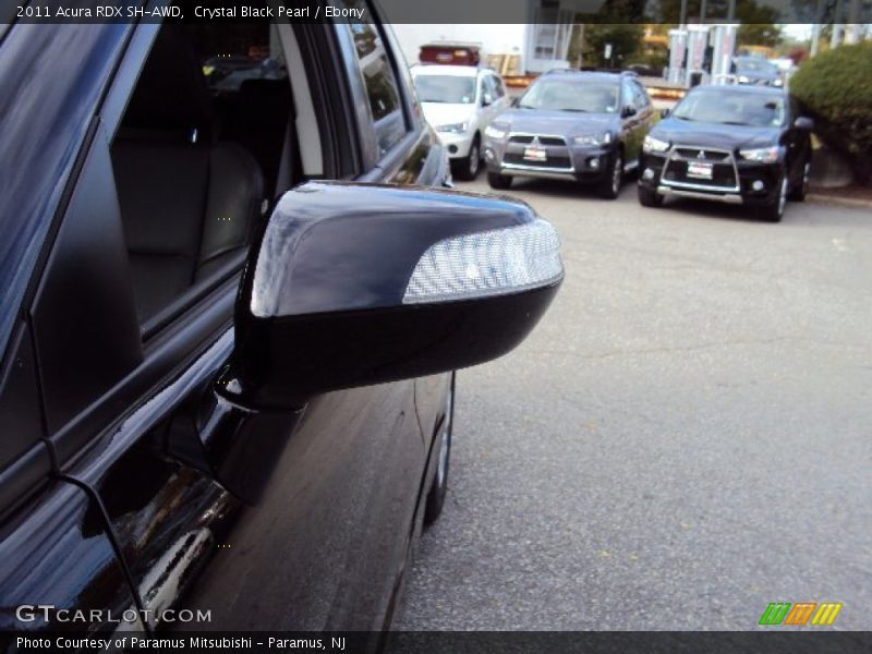 Crystal Black Pearl / Ebony 2011 Acura RDX SH-AWD