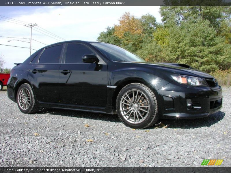 Obsidian Black Pearl / Carbon Black 2011 Subaru Impreza WRX Sedan