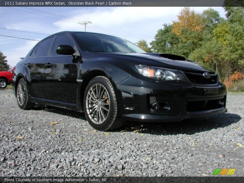 Front 3/4 View of 2011 Impreza WRX Sedan