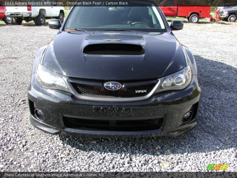 Obsidian Black Pearl / Carbon Black 2011 Subaru Impreza WRX Sedan