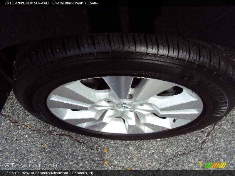 Crystal Black Pearl / Ebony 2011 Acura RDX SH-AWD