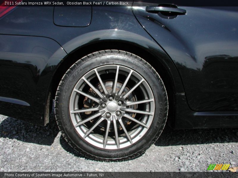 Obsidian Black Pearl / Carbon Black 2011 Subaru Impreza WRX Sedan