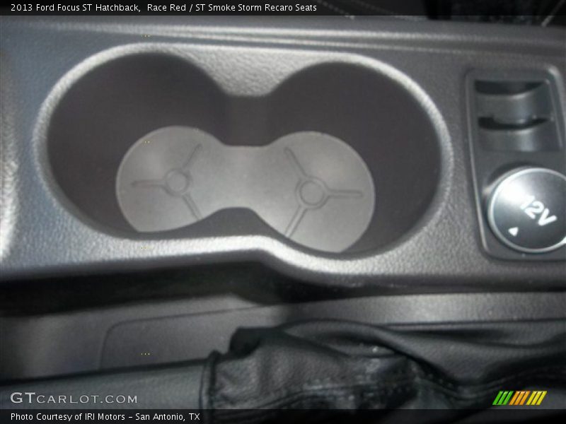 Race Red / ST Smoke Storm Recaro Seats 2013 Ford Focus ST Hatchback