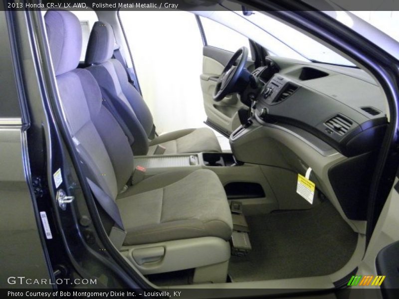 Polished Metal Metallic / Gray 2013 Honda CR-V LX AWD