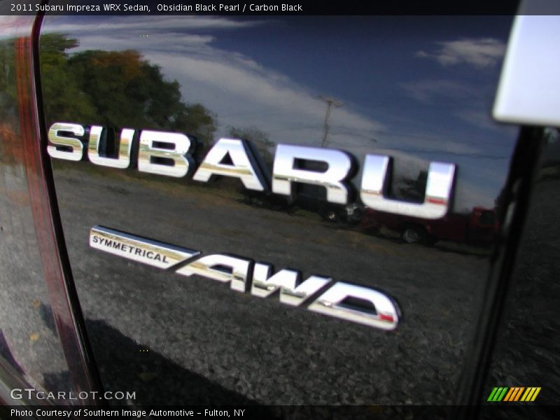 Obsidian Black Pearl / Carbon Black 2011 Subaru Impreza WRX Sedan