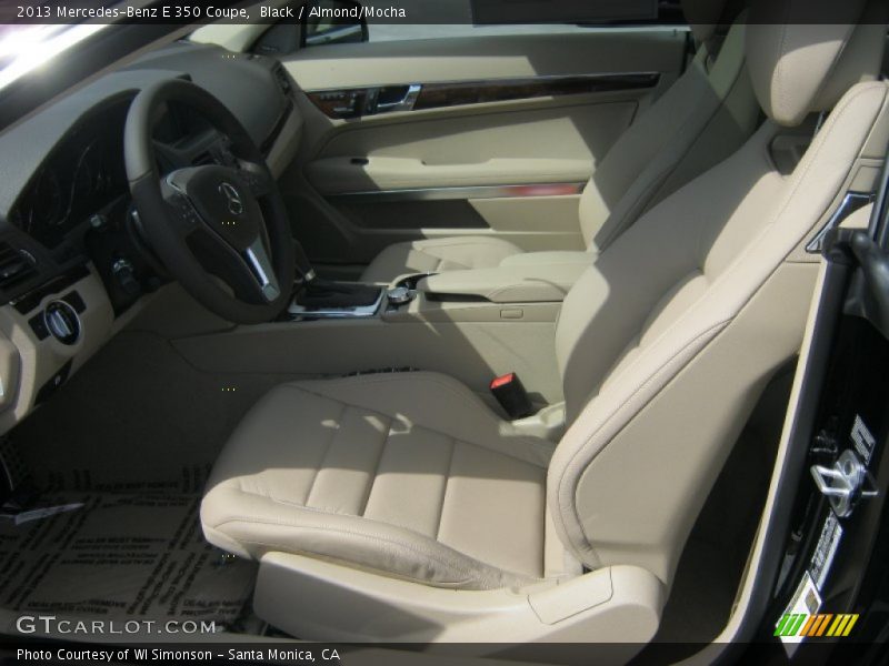 Black / Almond/Mocha 2013 Mercedes-Benz E 350 Coupe