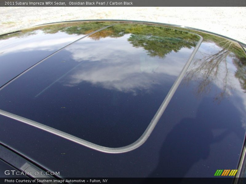 Obsidian Black Pearl / Carbon Black 2011 Subaru Impreza WRX Sedan