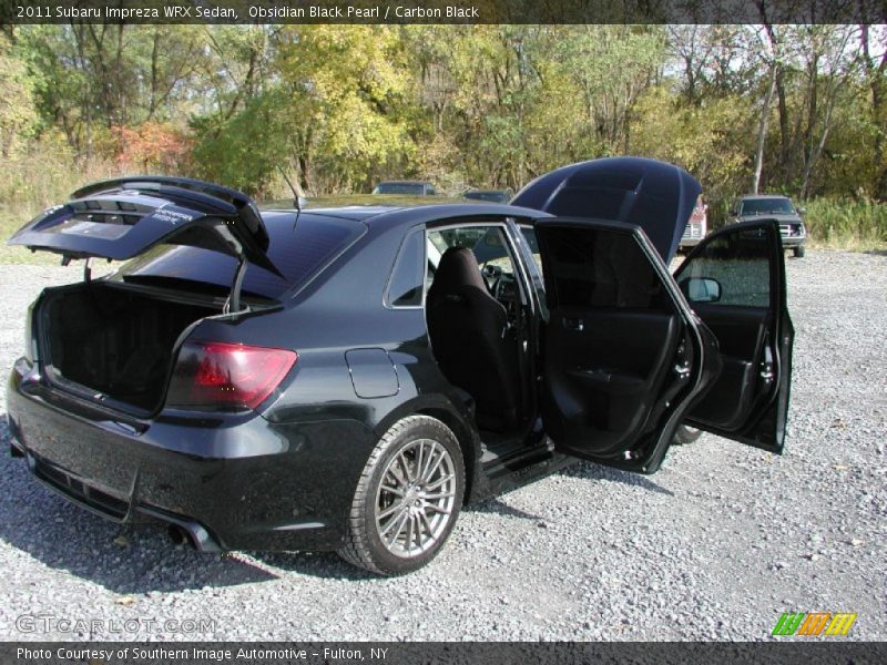 Obsidian Black Pearl / Carbon Black 2011 Subaru Impreza WRX Sedan