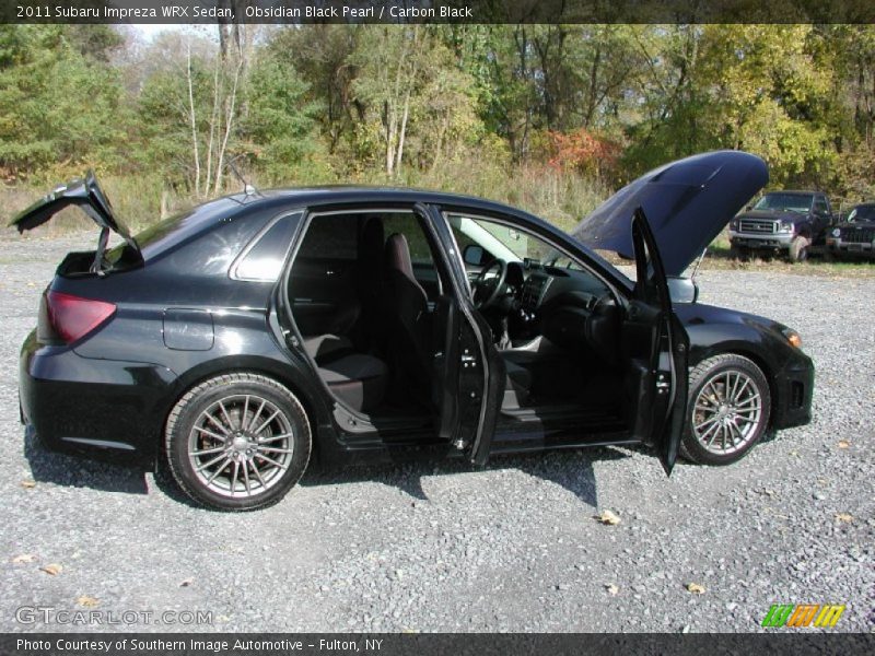 Obsidian Black Pearl / Carbon Black 2011 Subaru Impreza WRX Sedan