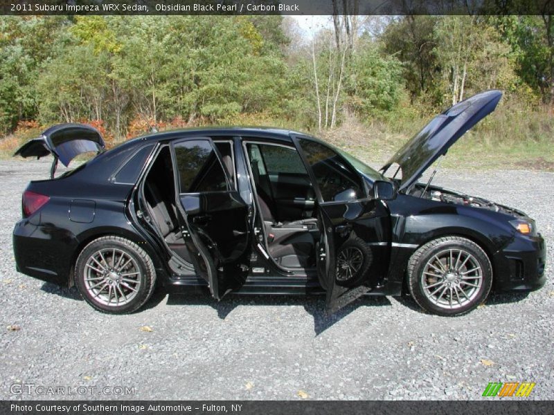 Obsidian Black Pearl / Carbon Black 2011 Subaru Impreza WRX Sedan