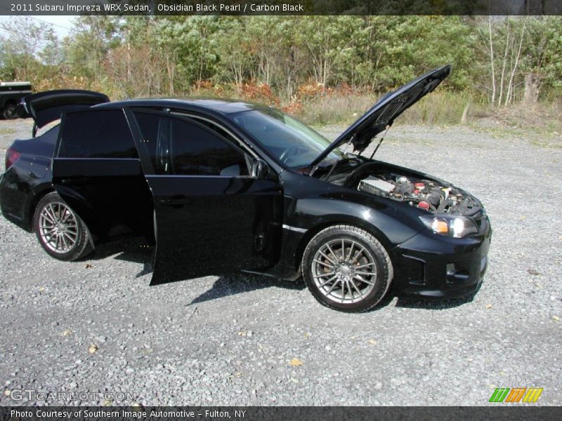 Obsidian Black Pearl / Carbon Black 2011 Subaru Impreza WRX Sedan