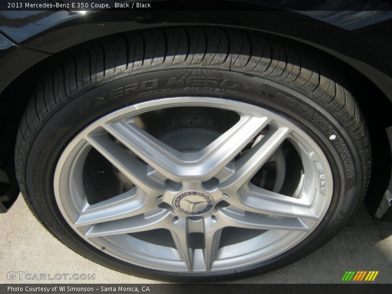 Black / Black 2013 Mercedes-Benz E 350 Coupe