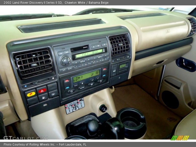 Controls of 2002 Discovery II Series II SD