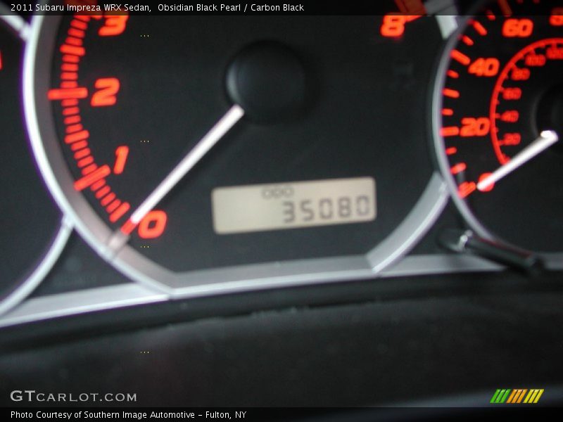 Obsidian Black Pearl / Carbon Black 2011 Subaru Impreza WRX Sedan