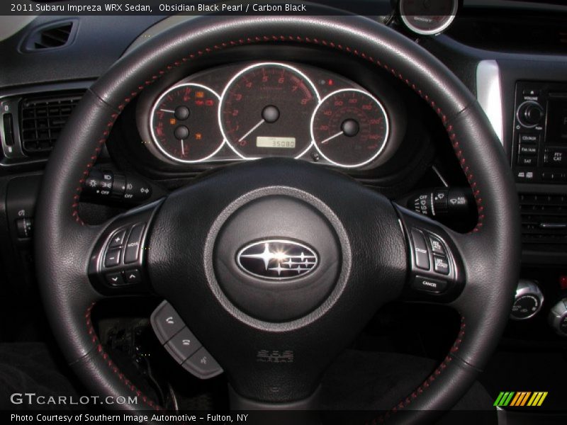 Obsidian Black Pearl / Carbon Black 2011 Subaru Impreza WRX Sedan