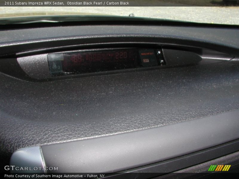 Obsidian Black Pearl / Carbon Black 2011 Subaru Impreza WRX Sedan