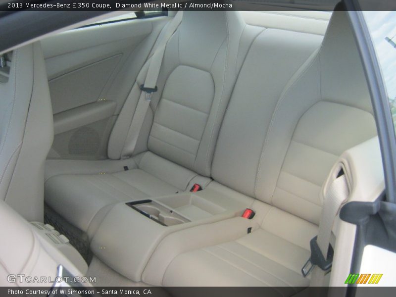Diamond White Metallic / Almond/Mocha 2013 Mercedes-Benz E 350 Coupe
