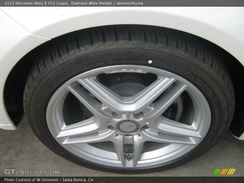 Diamond White Metallic / Almond/Mocha 2013 Mercedes-Benz E 350 Coupe