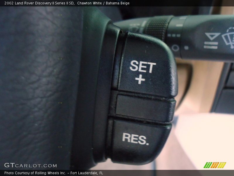 Controls of 2002 Discovery II Series II SD