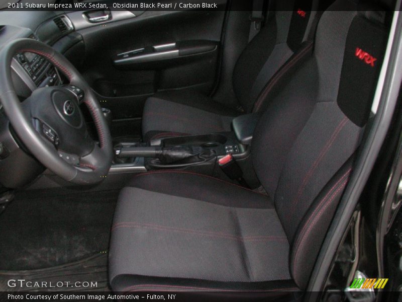 Obsidian Black Pearl / Carbon Black 2011 Subaru Impreza WRX Sedan