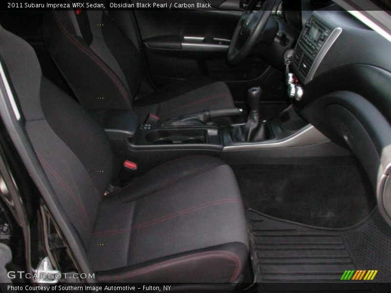 Obsidian Black Pearl / Carbon Black 2011 Subaru Impreza WRX Sedan