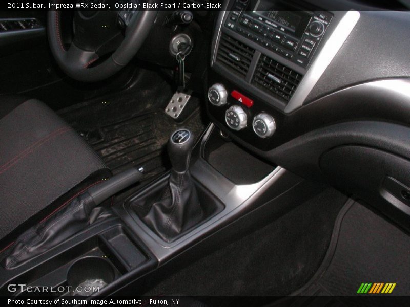 Obsidian Black Pearl / Carbon Black 2011 Subaru Impreza WRX Sedan