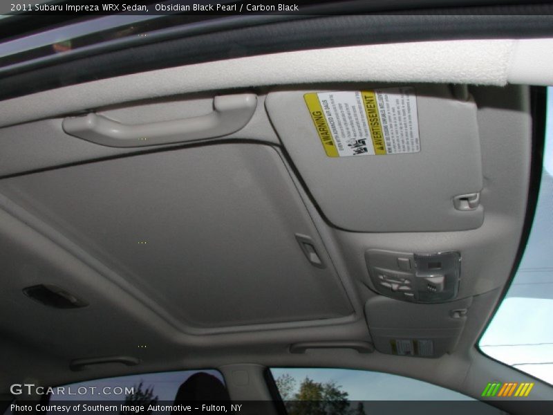 Obsidian Black Pearl / Carbon Black 2011 Subaru Impreza WRX Sedan