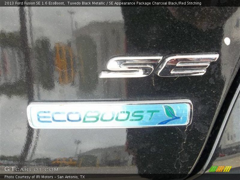 Tuxedo Black Metallic / SE Appearance Package Charcoal Black/Red Stitching 2013 Ford Fusion SE 1.6 EcoBoost