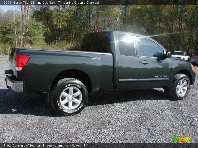 Timberline Green / Charcoal 2008 Nissan Titan SE King Cab 4x4