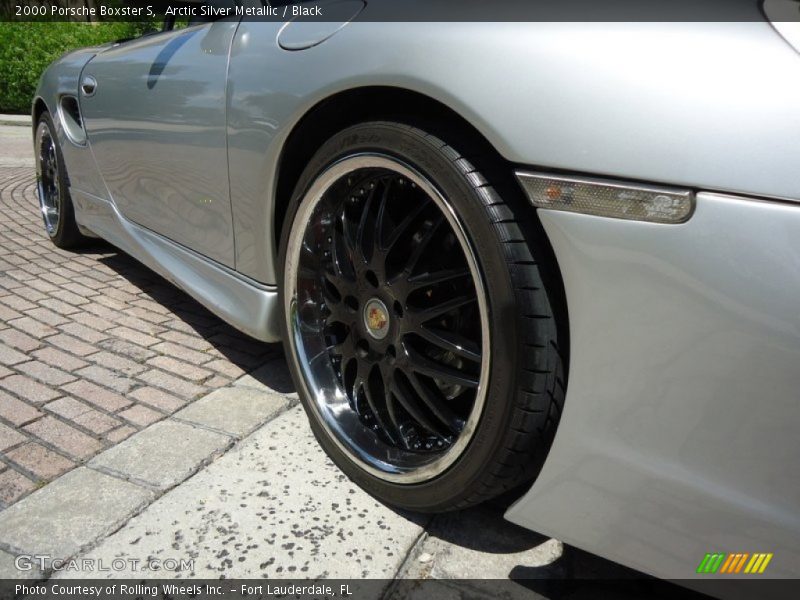 Arctic Silver Metallic / Black 2000 Porsche Boxster S