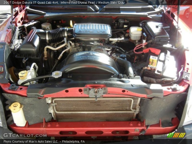  2007 Dakota ST Quad Cab 4x4 Engine - 3.7 Liter SOHC 12-Valve PowerTech V6