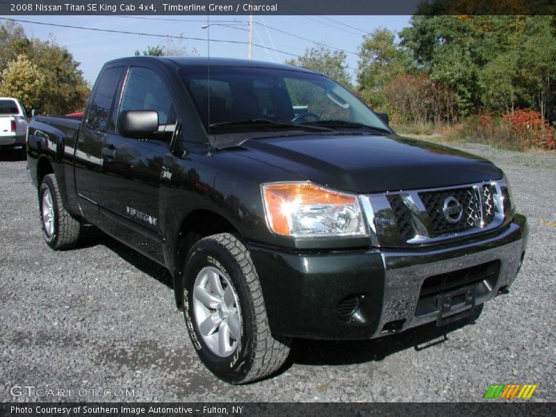 Front 3/4 View of 2008 Titan SE King Cab 4x4