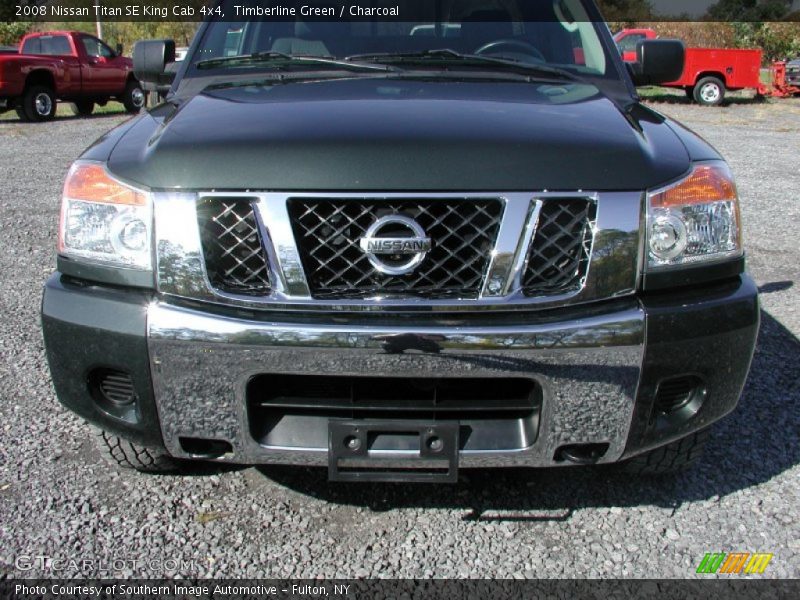 Timberline Green / Charcoal 2008 Nissan Titan SE King Cab 4x4