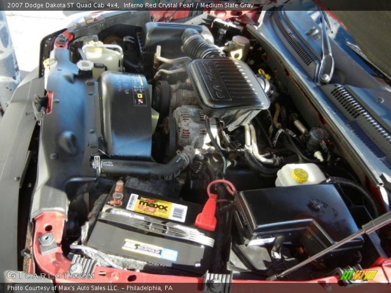  2007 Dakota ST Quad Cab 4x4 Engine - 3.7 Liter SOHC 12-Valve PowerTech V6