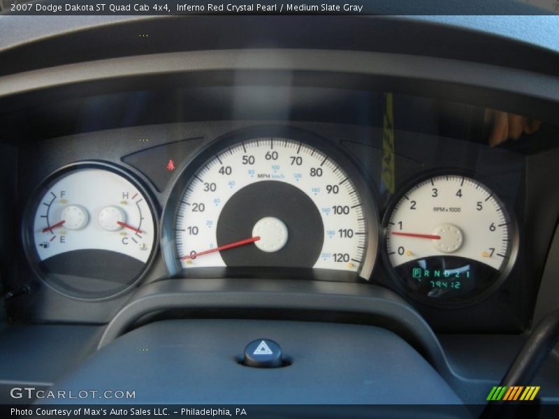  2007 Dakota ST Quad Cab 4x4 ST Quad Cab 4x4 Gauges