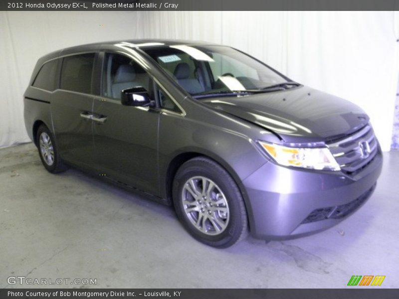 Polished Metal Metallic / Gray 2012 Honda Odyssey EX-L