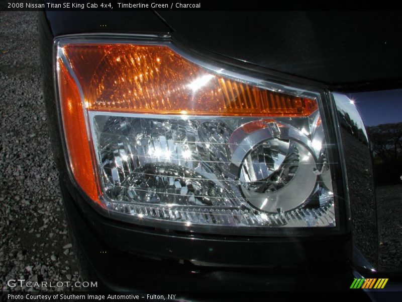 Timberline Green / Charcoal 2008 Nissan Titan SE King Cab 4x4